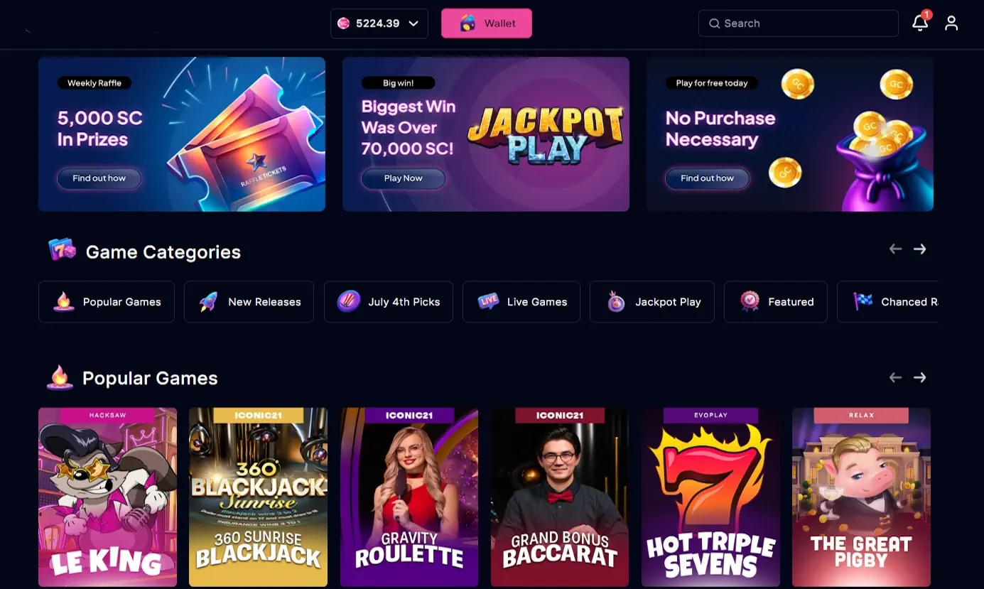 Portuguese online casino: Pragmatic Play, NetEnt, Play'n GO, Hacksaw Gaming — 1,200 slots, MB Way and Multibanco from day one